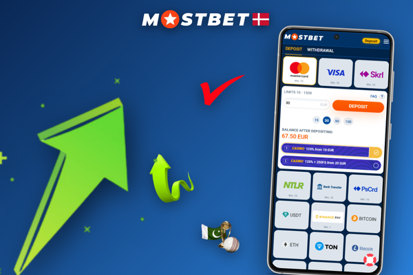 Tre kryptovalutaer BTC ETH og USDT til indbetaling på Mostbet via blockchain