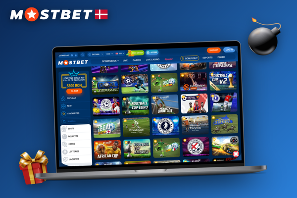Mostbet desktop-klient i fuldskærmstilstand med livekamp og væddemålskupon